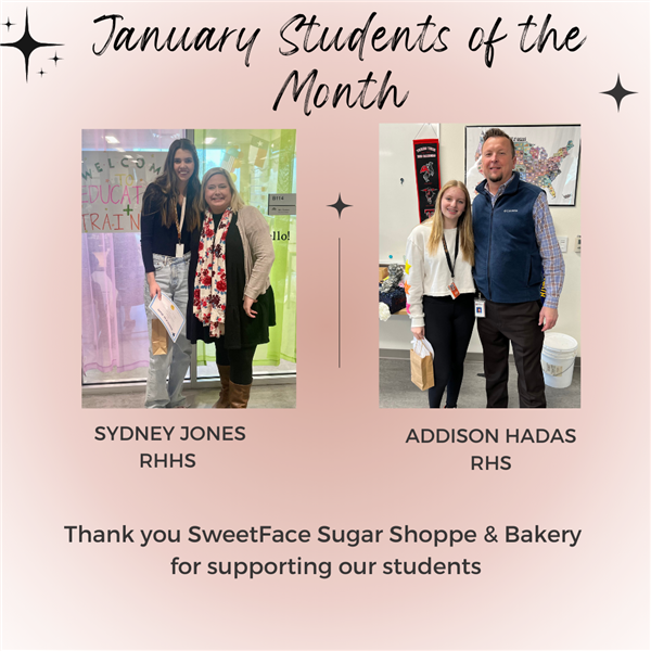  Students of the Month 